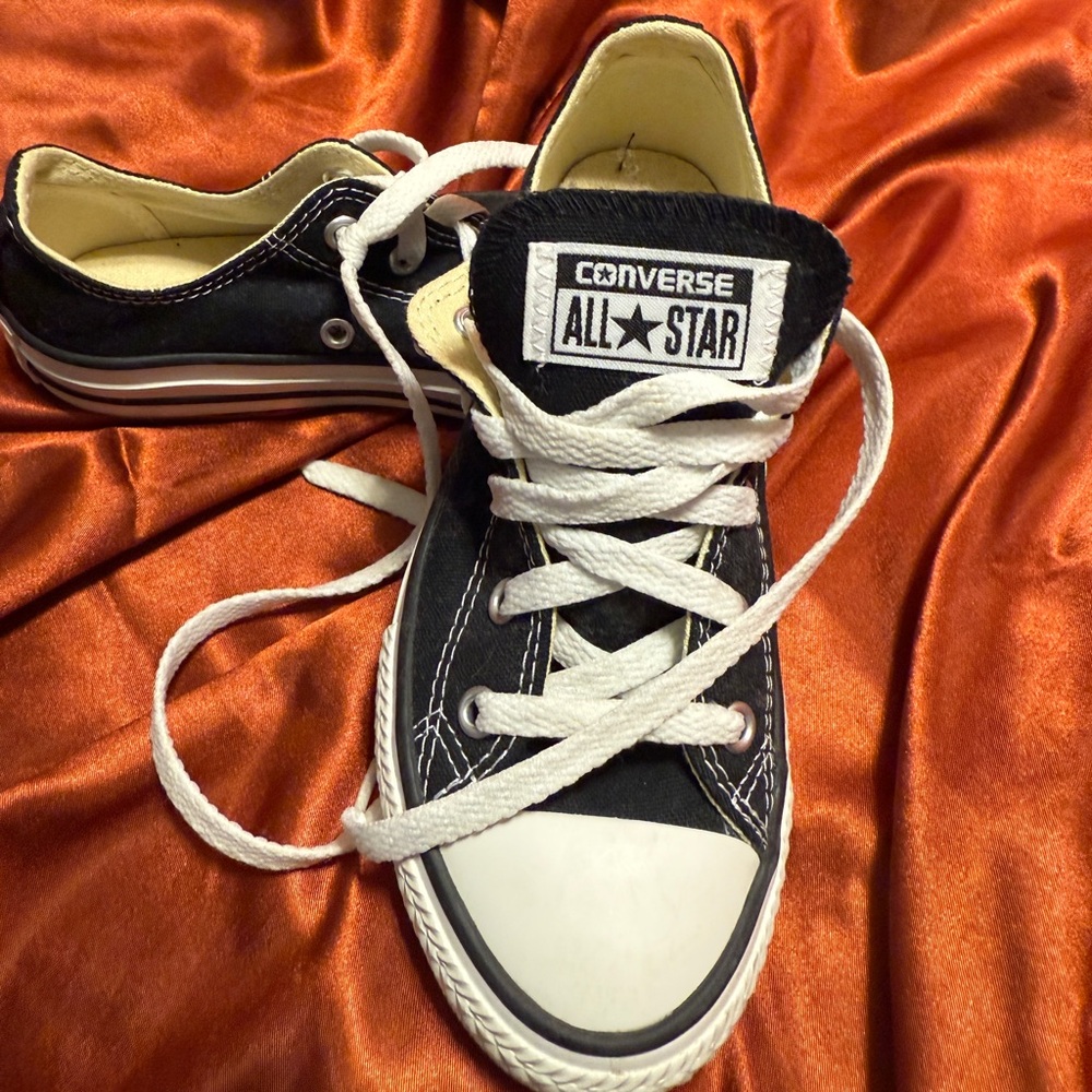Converse Black and White Chuck Taylor Sneakers